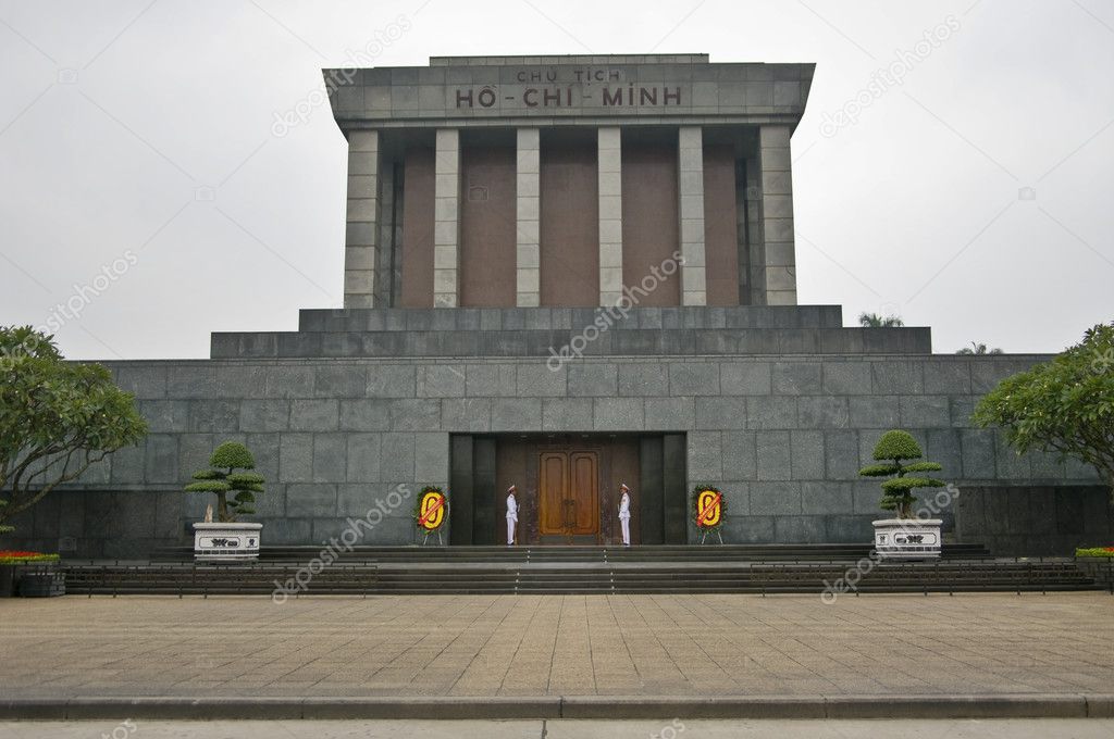 Ho Chi Minh Mausoleum in Hanoi. Vietnam.