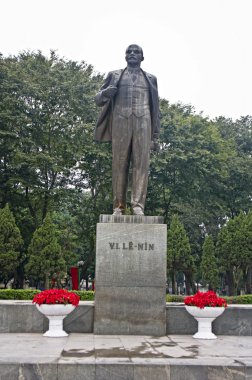 Merkez Hanoi, vietnam lenin heykeli