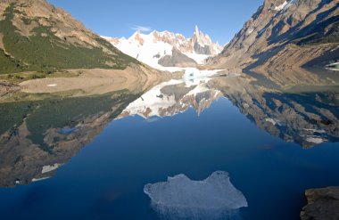 Cerro torre göl laguna torre dan