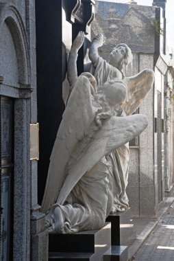 Türbeler. Recoleta mezarlığı, buenos aires. Arjantin.