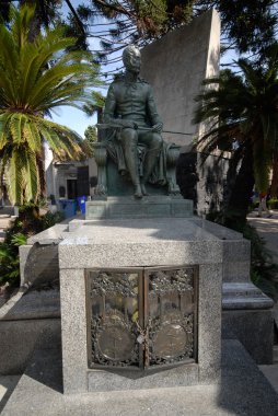 Türbeler. Recoleta mezarlığı, buenos aires. Arjantin.