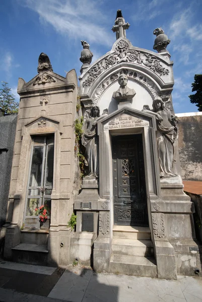 Mausolei. Recoleta Cemetary, Buenos Aires. Argentina . — Foto Stock