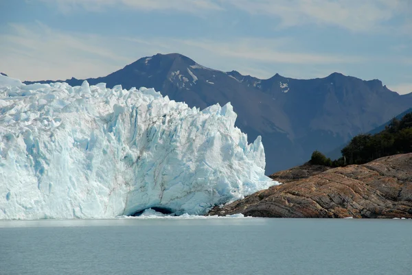 Ledovec perito moreno v Patagonii, argentina. — Stock fotografie