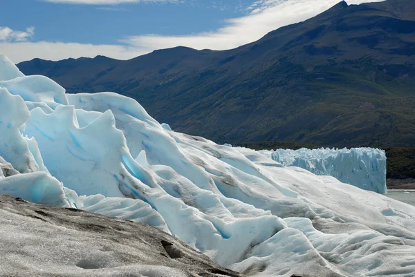 Glaciären perito moreno i Patagonien, — Stockfoto