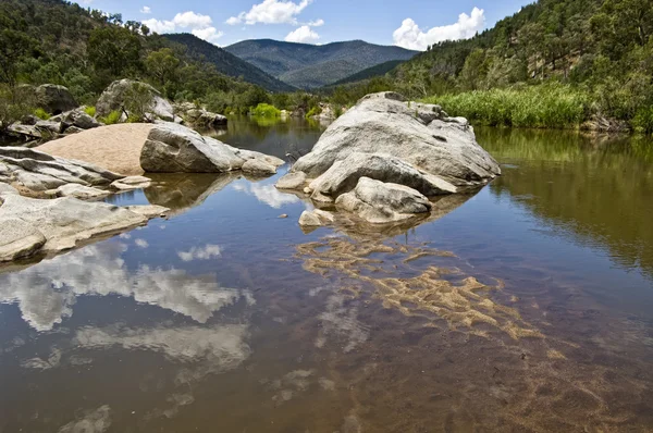 ile rvwer mt kosciuszko milli park, yeni s karlı manzara