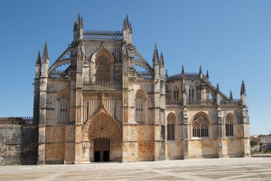 Gotik Batalha Manastırı Portekiz.