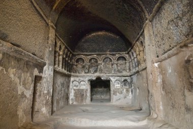 Mağara Manastırı selime Kapadokya, Türkiye.