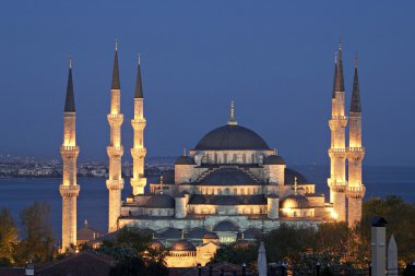 İstanbul - Sultan Ahmet (Sultanahmet Camii), erken ev ana Camii