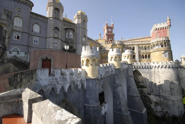 Palace Pena in town Sintra, Portugal — Stock Photo, Image
