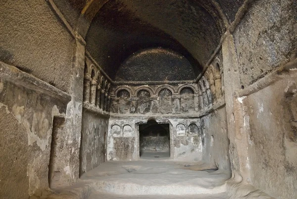 Höhlenkloster Selime in Kappadokien, Türkei. — Stockfoto