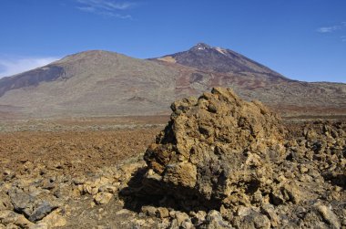 Volkan el teide, ada tenerife, İspanya.