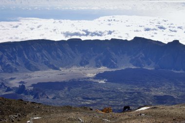 Volkan el teide, ada tenerife, İspanya ' göster.