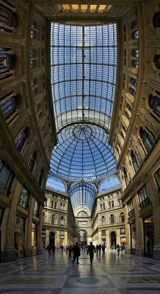 Köpcentrum - italiensk stil. Galleria vittorio emanuele ii. na — Stockfoto