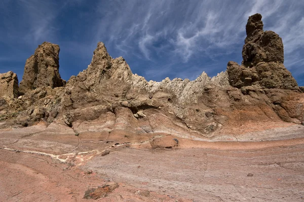 Ηφαιστείου el teide και Λος roques. νησί Τενερίφη — Φωτογραφία Αρχείου