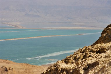 Ölü Deniz Manzaralı.