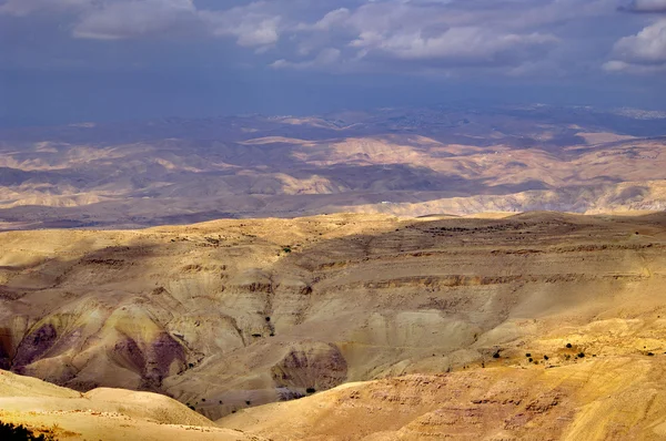 Mira desde la colina "Monte Nebo" hasta el valle . — Foto de Stock