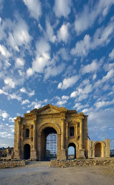 Hadrian's Arch,: Jerash, Jordan. — Stok fotoğraf