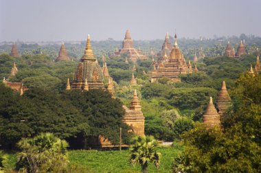 bagan tapınakları. Myanmar (burma).