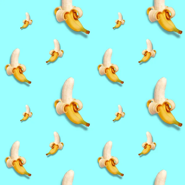 매끄럽고 윤기없는 바나나 — 스톡 사진