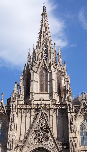 La catedral de la santa cruz y santa Baki — Stok fotoğraf