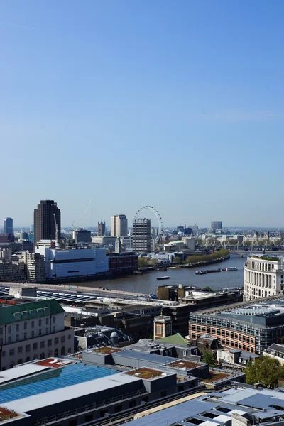 Londen - uitzicht vanaf de Saint Paul kathedraal — Stockfoto