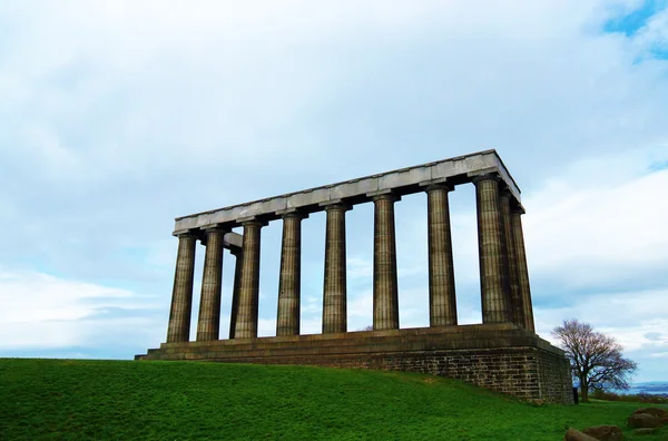 Calton hill, edinburgh, İskoçya, Birleşik Krallık, Sepya rengi.