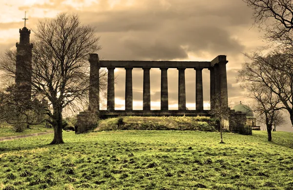 görüntülemek calton hill, edinburgh, İskoçya, Birleşik Krallık.