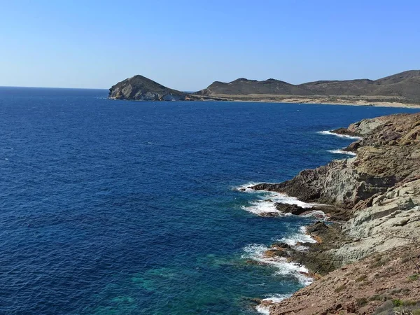 Cabo Gata Província Almeria Dia Ensolarado — Fotografia de Stock