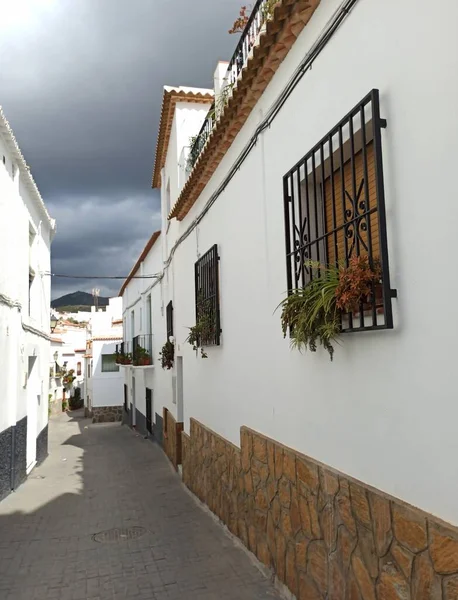 Rua Laujar Andarax Andaluzia — Fotografia de Stock