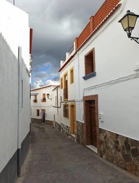 Straat Laujar Andarax Andalusië — Stockfoto