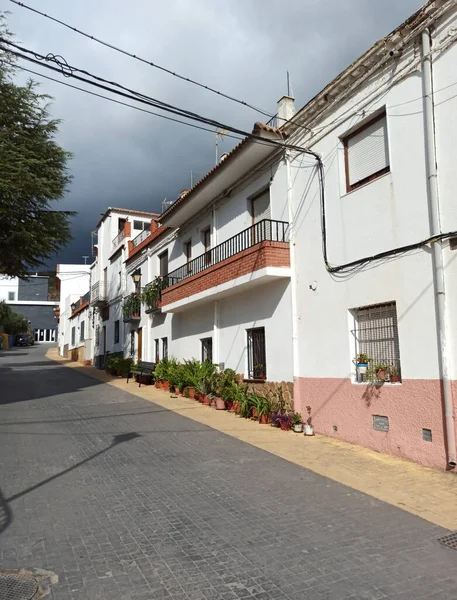 Street Laujar Andarax Andalusia — Stock Photo, Image