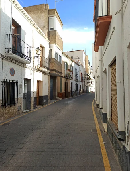 Street Laujar Andarax Södra Spanien — Stockfoto