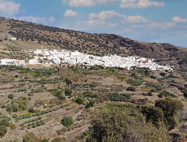 Häuser Den Bergen Von Almeria Süden Spaniens — Stockfoto