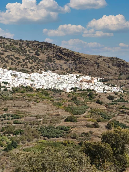 Häuser Den Bergen Von Almeria Süden Spaniens — Stockfoto