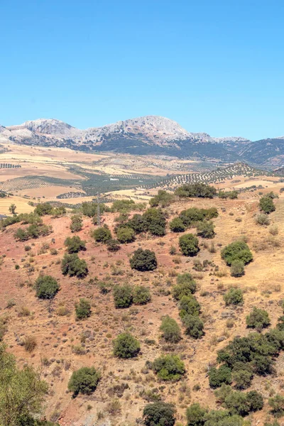 Hory Casabermeja Jihu Španělska Provincii Malaga — Stock fotografie