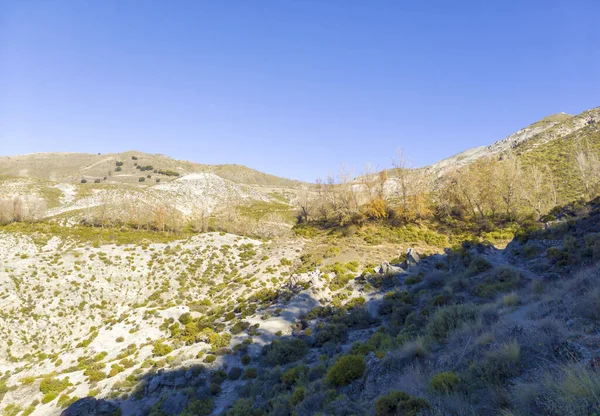 Montañas Sierra Nevada Provincia Granada Otoño — Foto de Stock