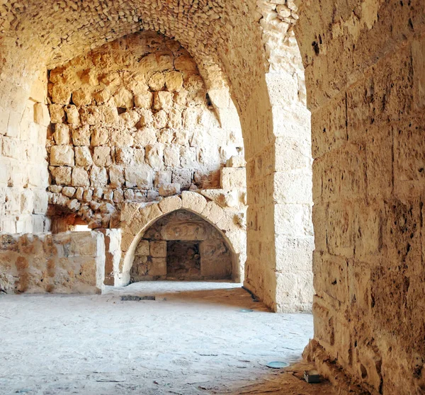 约旦境内Ajlun城堡的废墟 — 图库照片