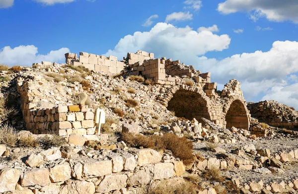 Ancient Castle Ruined Desert Shobak — Stock Photo, Image