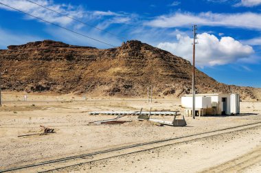 Ürdün 'deki Wadi Rum Çölü' nün dramatik gökyüzü