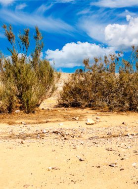 Ürdün 'deki Wadi Rum Çölü' nün dramatik gökyüzü