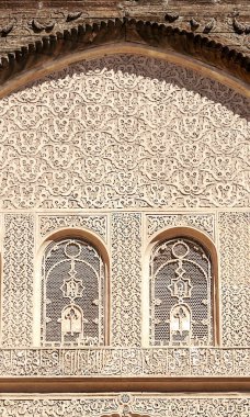 Fas 'ın Marakeş kentindeki Koutoubia Camii, Almohad sanatının temsilcisi..