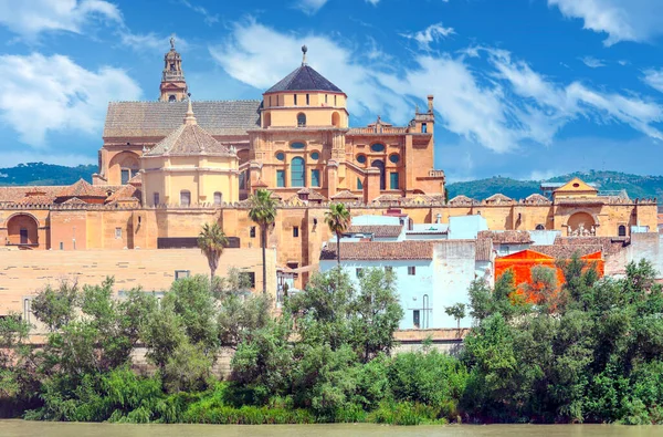 Moskee Kathedraal Van Cordoba Een Bewolkte Dag Het Zuiden Van — Stockfoto