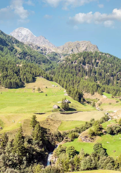Регіоні Австрійські Альпи Сонячний День Гір — стокове фото