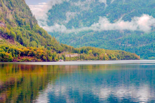 Alpbach Nelle Alpi Europee Una Giornata Sole — Foto Stock