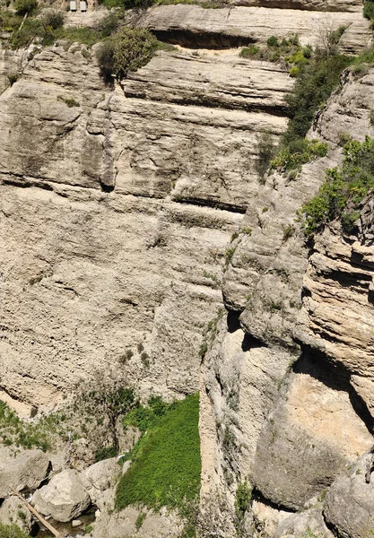 Mountains in Ronda in the south of Spain in the springtime