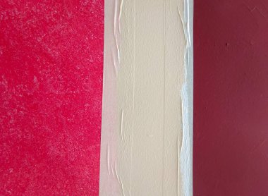 Duvardaki renkli boya dokusu