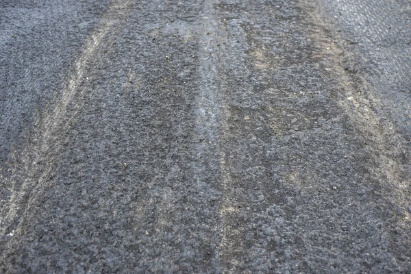 View Milled Surface Tarmac Road Reconstruction — Stock Photo, Image