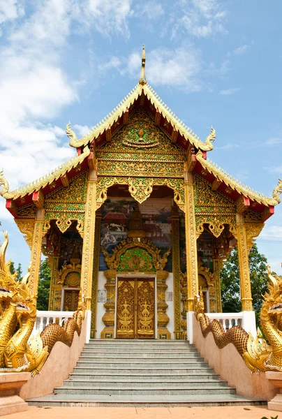 Tempio nel nord della Thailandia — Foto Stock