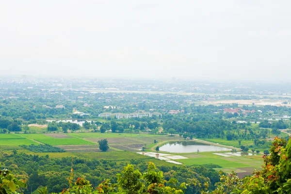 Topview on a mountain Doi Kham Chiang Mai Thailand — Stock Photo, Image