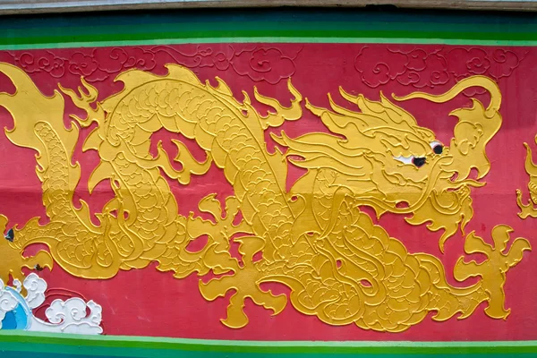 Dragon painting in Chinese — Stock Photo, Image